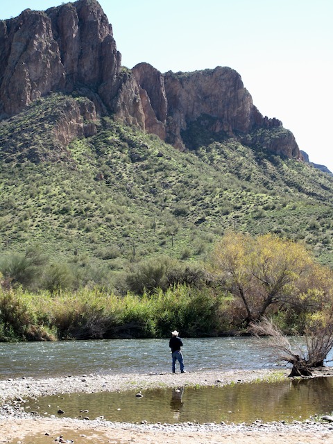 Rusty fishes Lower Salt River