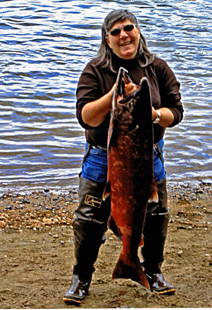 52 ib 45" King Salmon