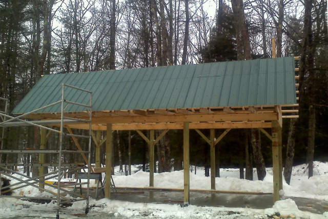 Roof Is On!